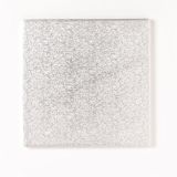 Silver Drum 1/2 Inch Thick Square 12 Inch - Pack of 5