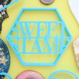 Sweet Stamp Blank Canvas Hexagon Cutter