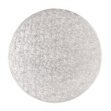 Silver Drum 1/2 Inch Thick Round 4 Inch - Pack of 5