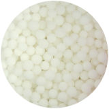 Scrumptious Sugar 3-4mm Pearls Matt White 80g