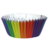 PME Rainbow Colours Foil Lined Baking Cases Pack of 30