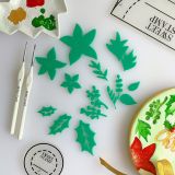 Sweet Stamp Christmas Foliage Embossing Elements