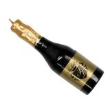 Large Champagne Bottle Candle 10cm
