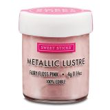 Sweet Sticks Edibleart Metallic Lustre Fairy Floss Pink