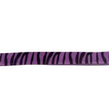 Zebra Purple Ribbon 15mm