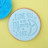 Sweet Stamp To the Moon and Back Cupcake Embosser 