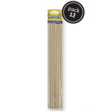 PME Wooden Dowel Rods Pack of 12