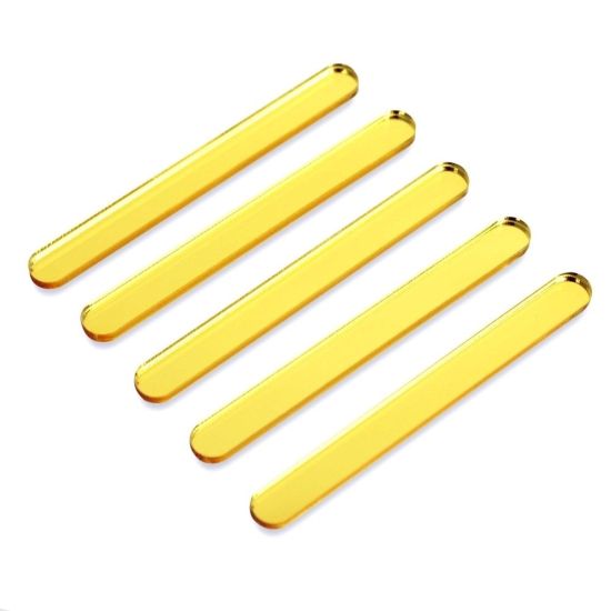 Make A Wish Mini Cakesicle Sticks Pk 12 Metallic Gold