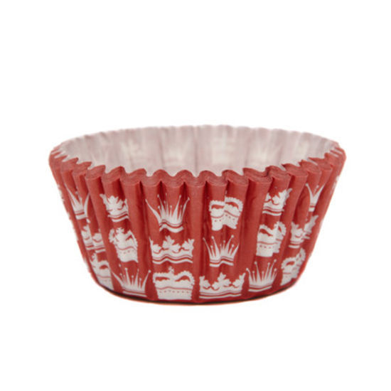 SK Cupcake Cases Crown Red - Bulk Pack of 360
