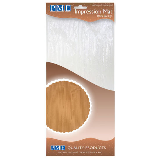 PME Bark Design Impression Mat