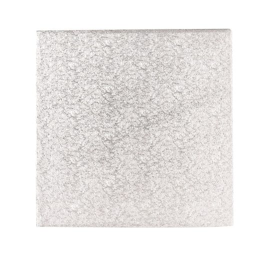 Silver 3mm Thick Hardboards - Square - 6 Inch
