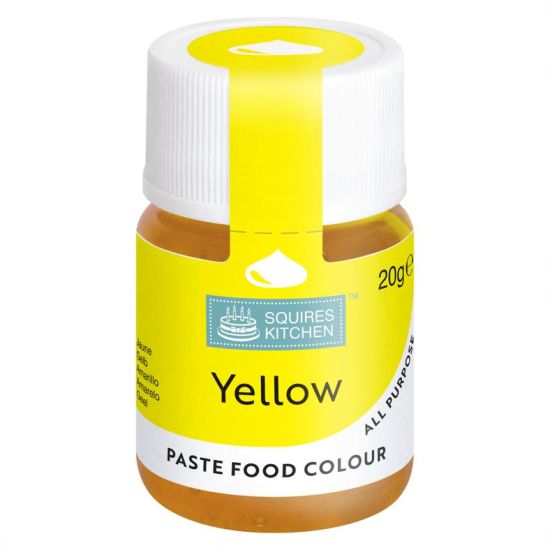 Squires Kitchen Paste Food Colour Yellow