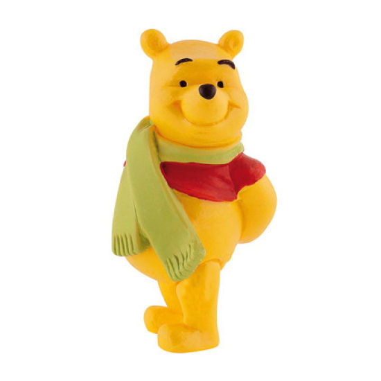 Winnie the Pooh with Scarf Disney Figurine