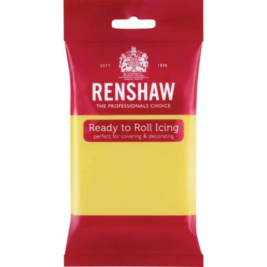 Renshaw Ready to Roll Icing Pastel Yellow 250g