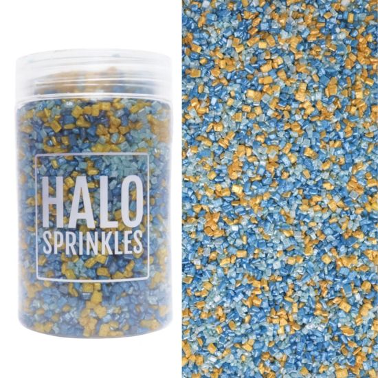 Halo Sprinkles Glimmer Sugars Lagoon 125g