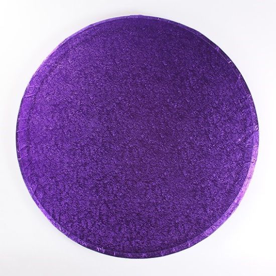 Purple Drum 1/2 Inch Thick Round 10 Inch