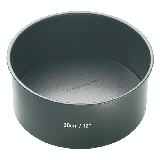 MasterClass Non-Stick 30cm Round Loose Base Deep Cake Pan