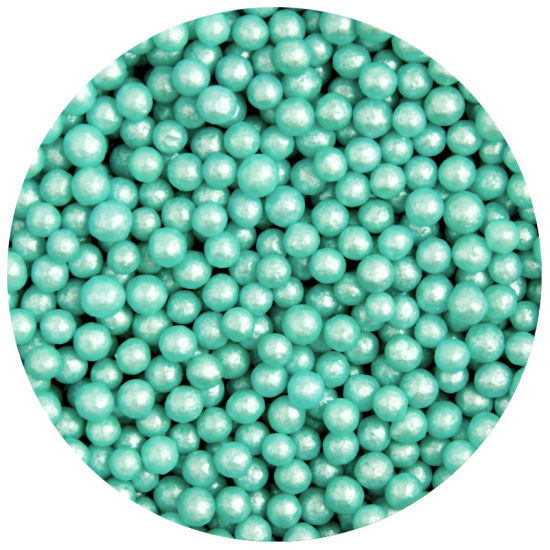 Scrumptious Sugar 4mm Pearls Turquoise 80g