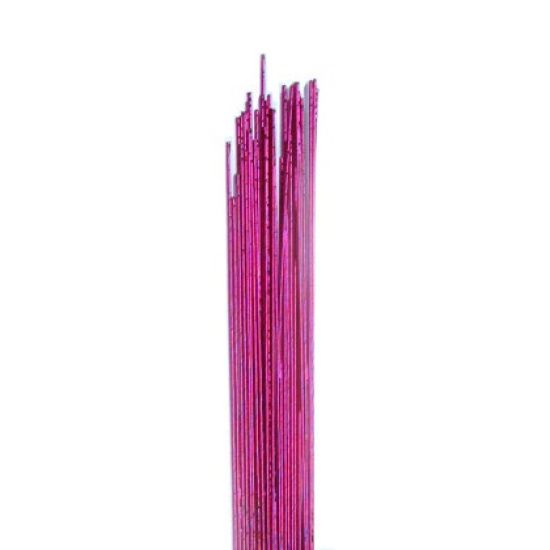Hamilworth Metallic Floral Wires - Hot Pink