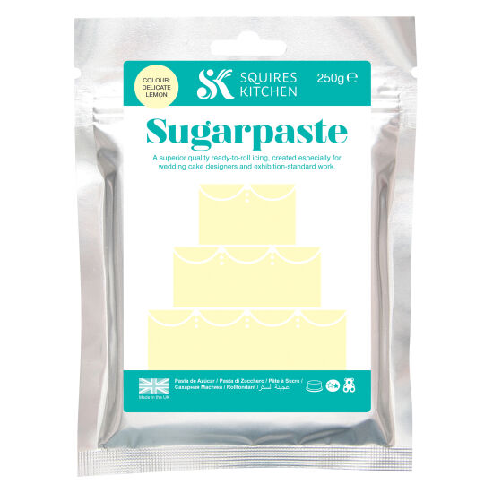 SK Sugarpaste Delicate Lemon 250g