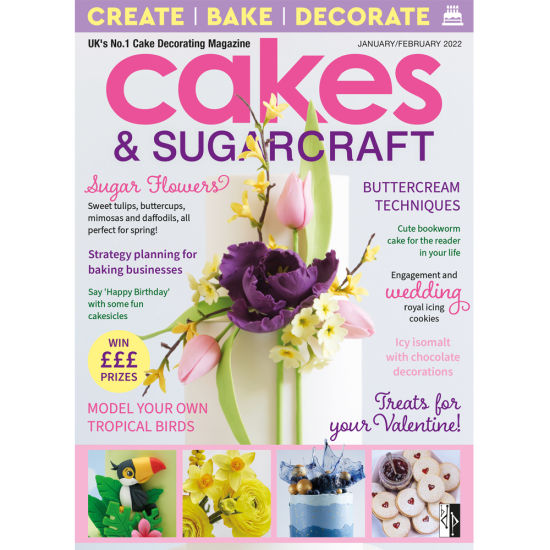 Cakes & Sugarcraft Magazine Jan/Feb 2022