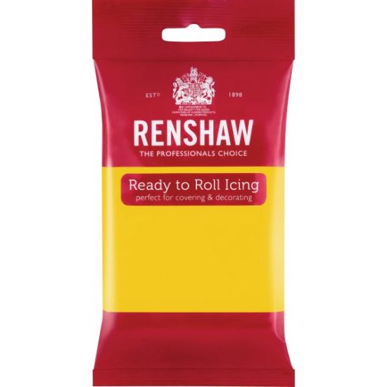Renshaw Ready to Roll Icing Yellow 250g