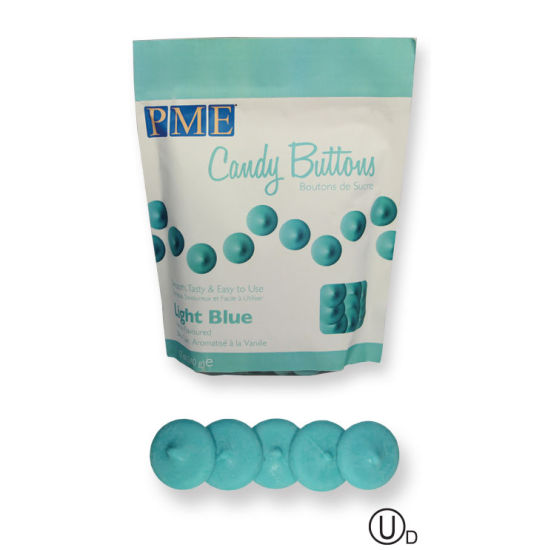 PME Candy Buttons - Light Blue 340g (12oz)