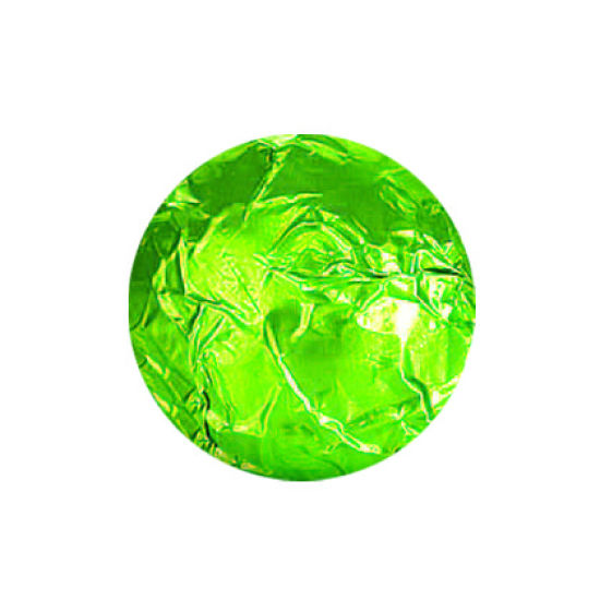 Lime Green Foil Wraps 8x8cm