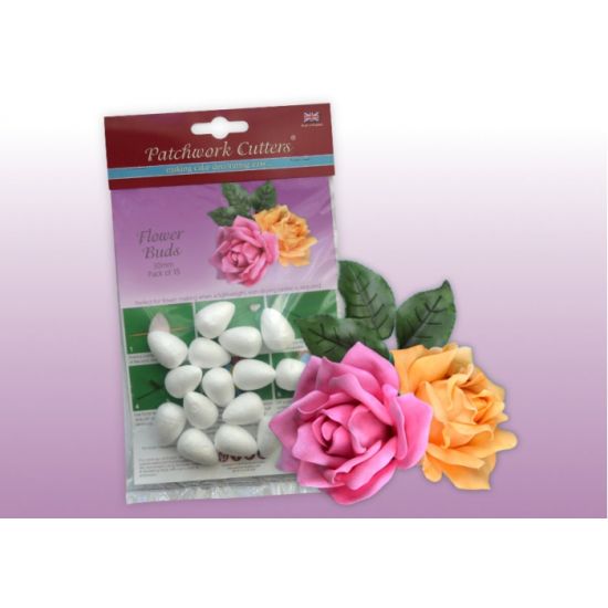 Flower Buds 30mm - Pack of 15