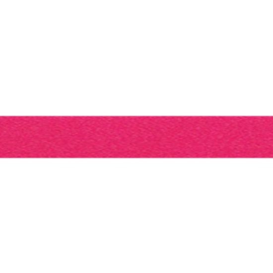 Shocking Pink Double Faced Satin Ribbon - 8mm