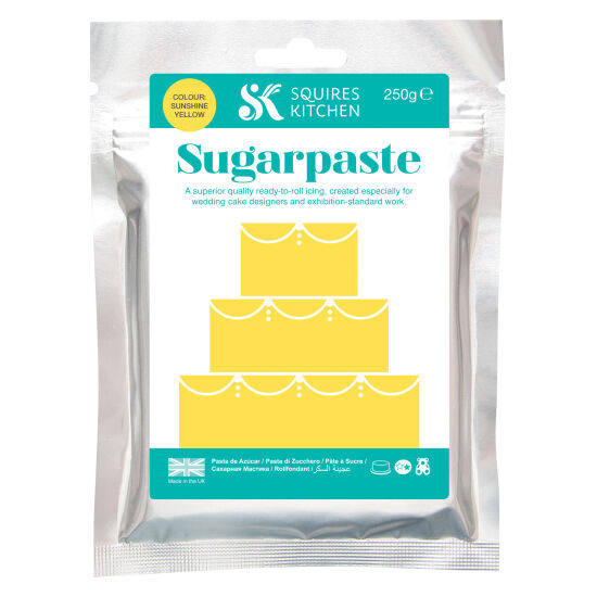 SK Sugarpaste Sunshine Yellow 250g