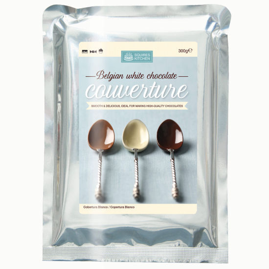 SK Belgian Couverture Chocolate White 300g