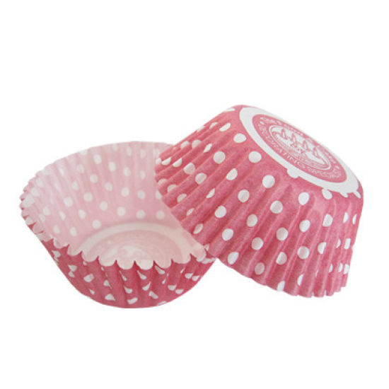 SK Cupcake Cases Spring Dotty Pink Pack of 36