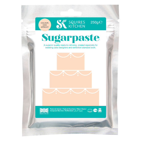 SK Sugarpaste Iced Apricot 250g