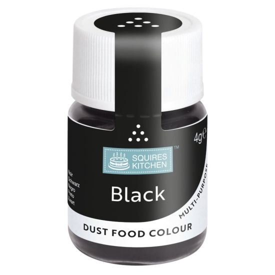 SK QFC Quality Food Colour Dust Black 4g