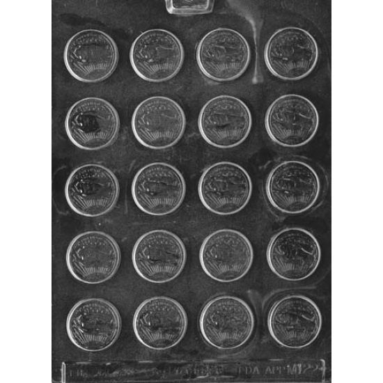 Small Coins Chocolate Mould