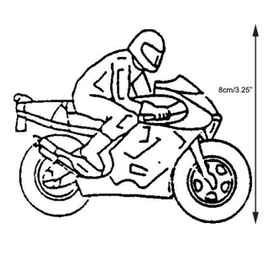 Patchwork Cutter & Embosser Motorbike