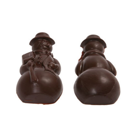 Two Part Snowman Chocolate Mould