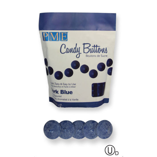 PME Candy Buttons - Dark Blue 340g (12oz)