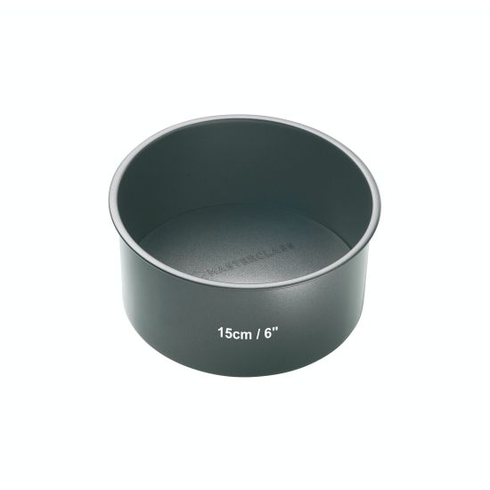 MasterClass Non-Stick 15cm Round Loose Base Deep Cake Pan