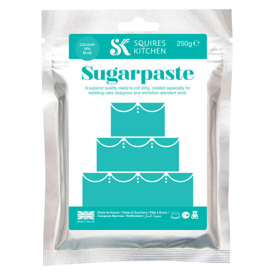 SK Sugarpaste Spa Blue 250g
