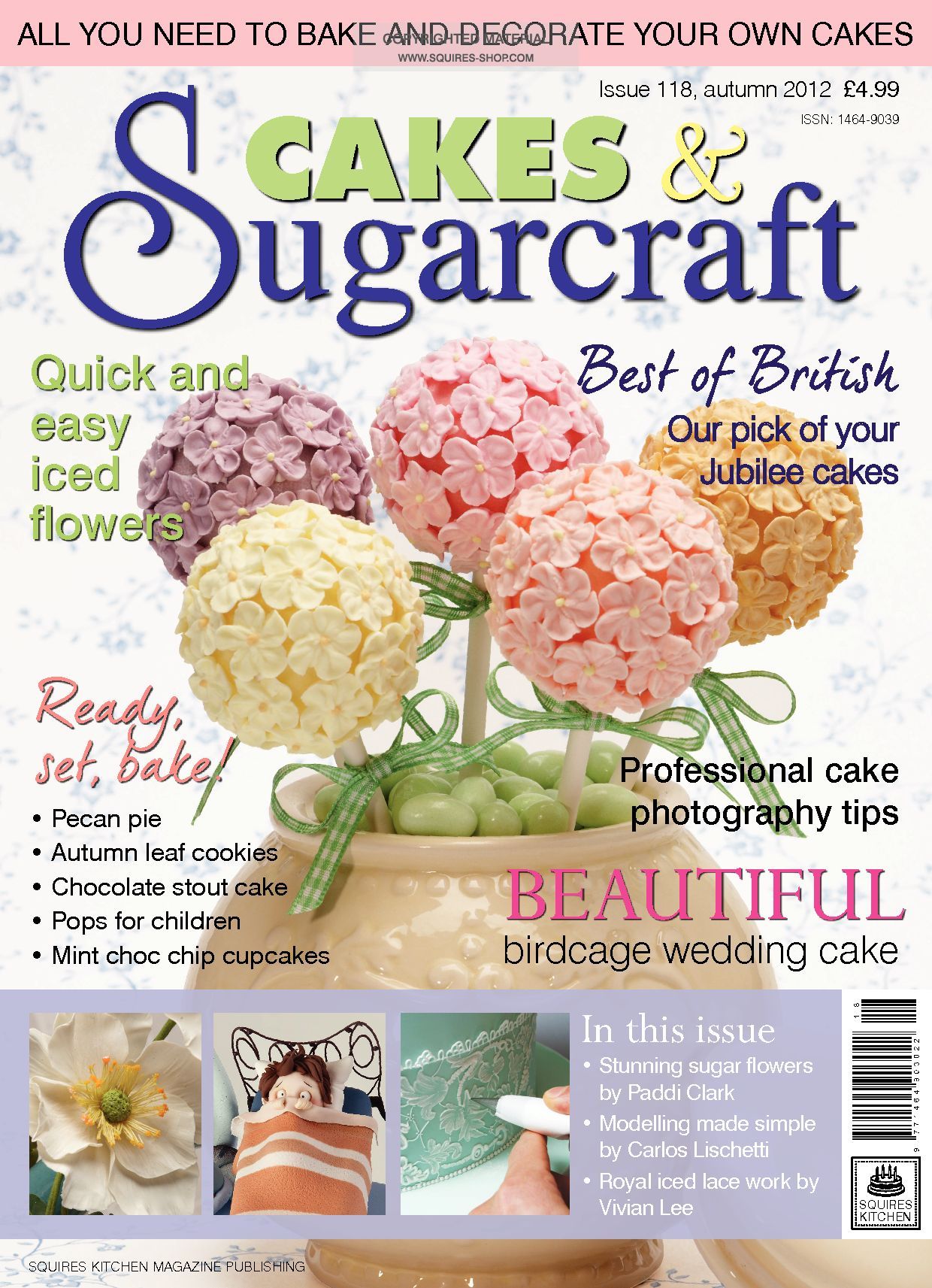 Cakes & Sugarcraft Magazine Autumn 2012 | Squires Kitchen Shop