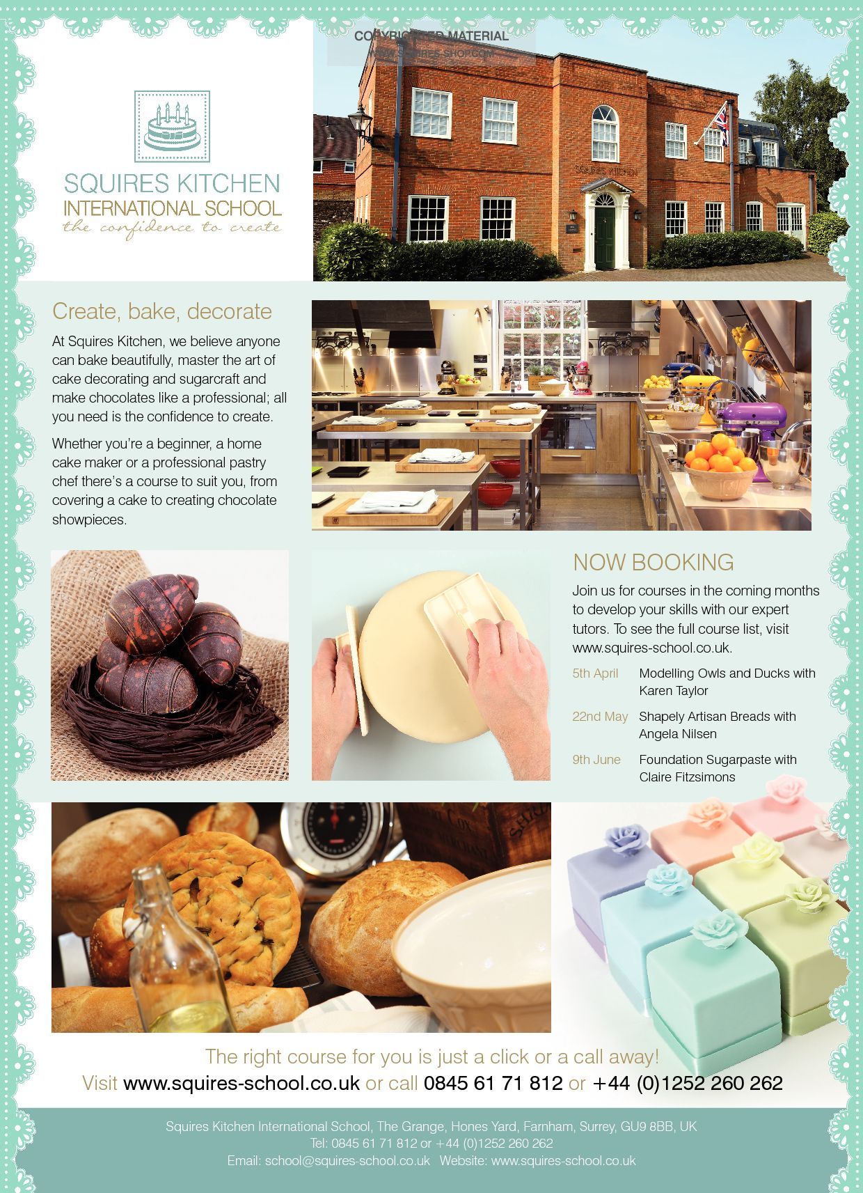 Cakes & Sugarcraft Magazine Spring 2014