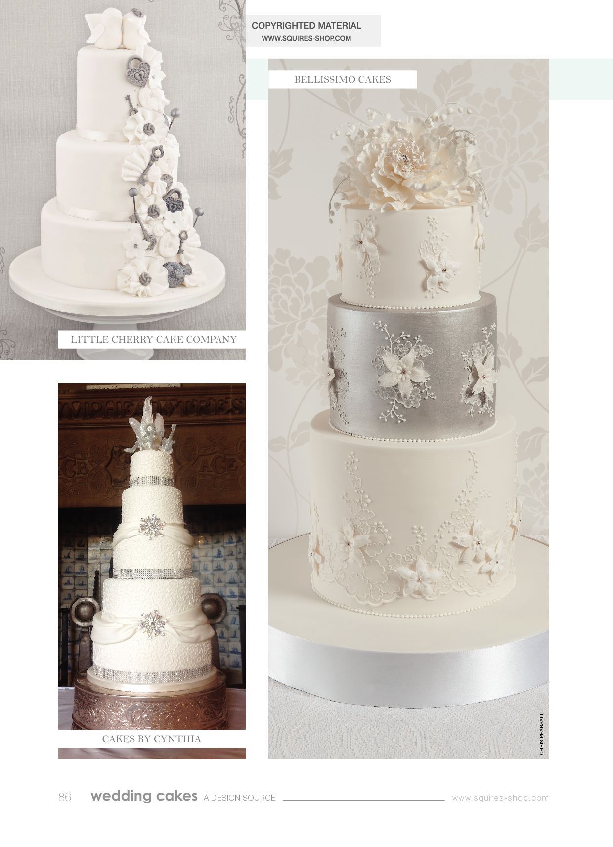  Wedding  Cakes  Magazine  Autumn 2013 Squires Kitchen Shop