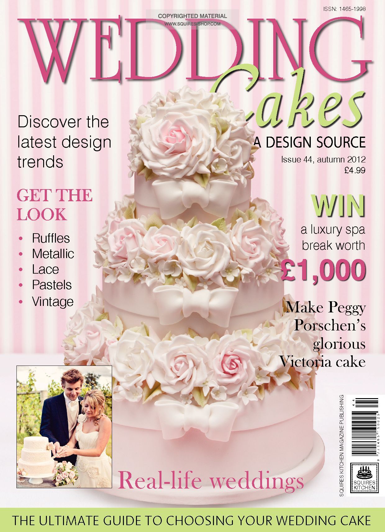  Wedding  Cakes  Magazine  Autumn 2012 Squires Kitchen Shop