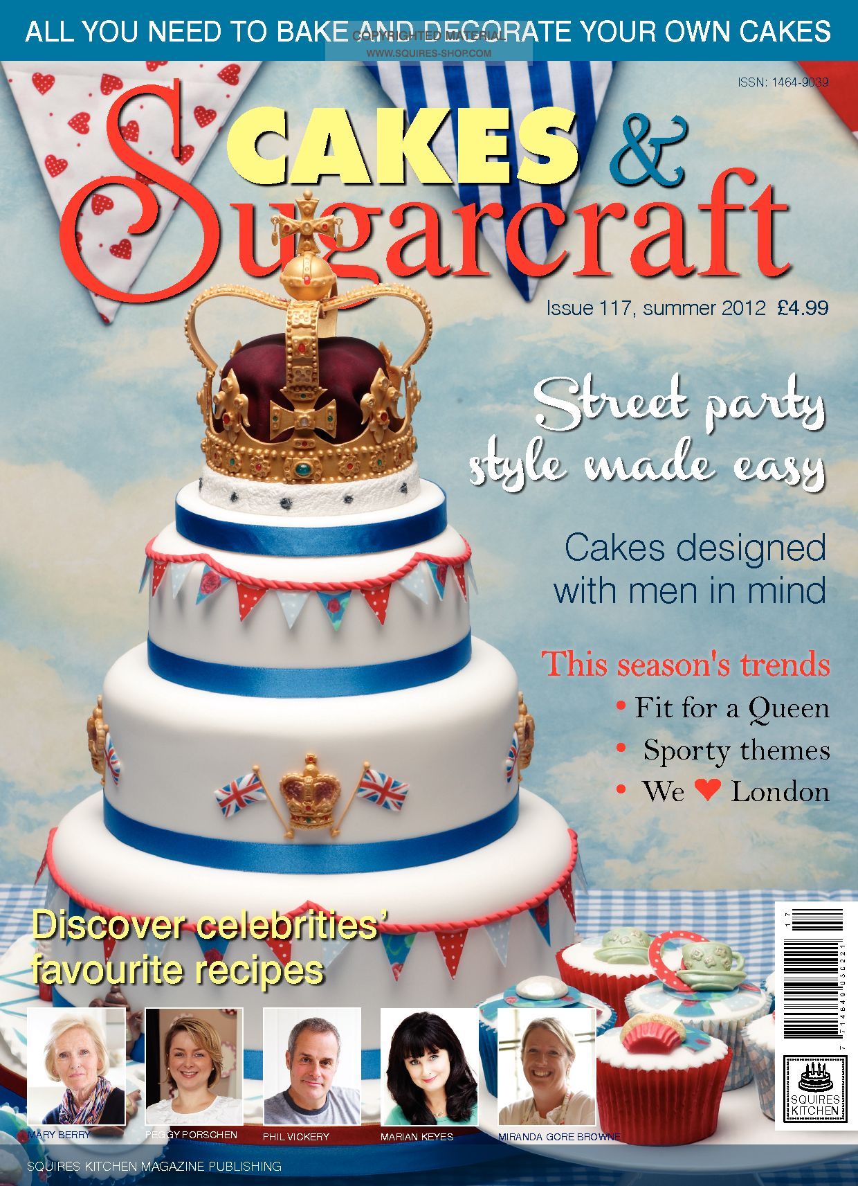  Cakes  Sugarcraft Magazine Summer 2012 Squires Kitchen Shop